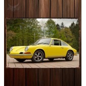 Металлическая табличка Porsche 911 T 2.4 Coupe (901)